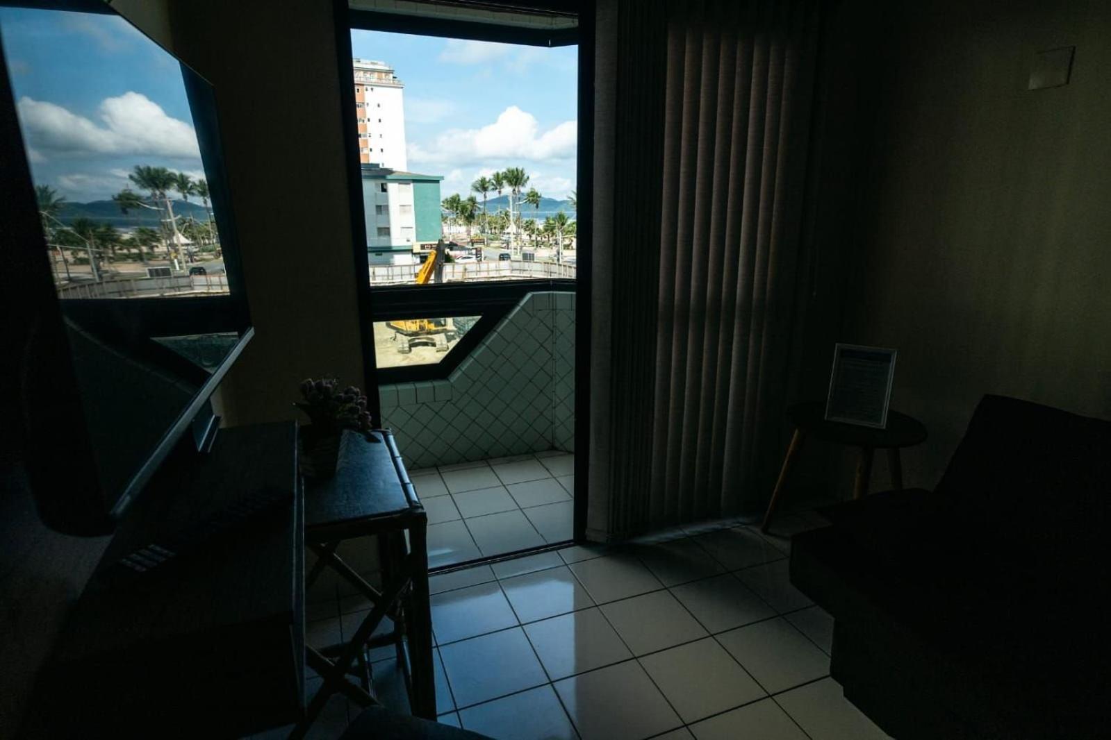 Frente Vista Mar Com Varanda Wi Fi 300Mbps E 10M Da Praia Da Tupi - Estacionamento Gratuito Praia Grande  Eksteriør billede