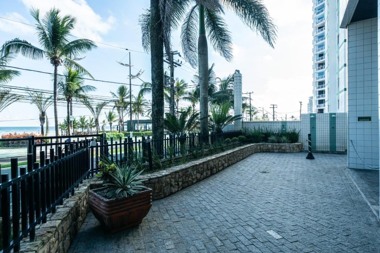 Frente Vista Mar Com Varanda Wi Fi 300Mbps E 10M Da Praia Da Tupi - Estacionamento Gratuito Praia Grande  Eksteriør billede