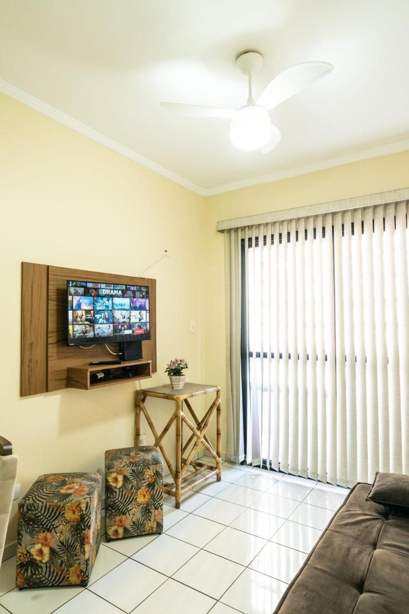 Frente Vista Mar Com Varanda Wi Fi 300Mbps E 10M Da Praia Da Tupi - Estacionamento Gratuito Praia Grande  Eksteriør billede